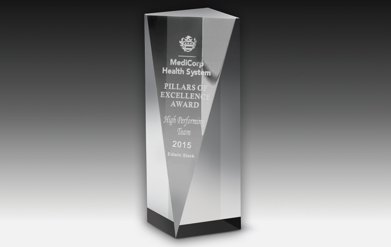 Carved Obelisk Award - 6" Carved Obelisk Award - 6"